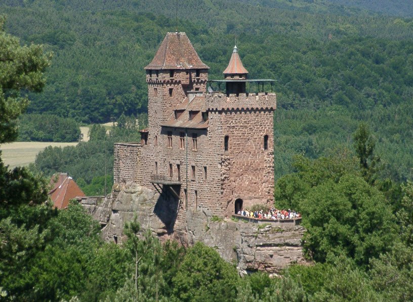 Burgreste Bräunisburg, Germany